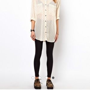 American Apparel Unisex Chiffon Blouse